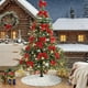 thumbnail image 5 of Falda Árboles Decoraciones para El La Fiesta Navidad (36 Pulgadas Nieve Colorida), 5 of 9