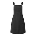 thumbnail image 5 of HJYCHN Women's Solid Corduroy Loose Fit Sleeveless Strap Maxi Dress for Everyday Casual Wear Comfort and Style Black M, 5 of 8