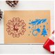 thumbnail image 4 of Plantillas navideñas para ventanas, 12 piezas de plantillas navideñas reutilizables para niños y adultos, plantillas navideñas de plástico para pintar para ventanas, álbumes de recortes y manualidades, 4 of 5