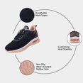 thumbnail image 2 of AiEles Women's Air Cushion Running Shoes Breathable Tennis Fashion Sneakers Non Slip Workout Casual Sport Shoes Gym Training Comfortable Walking Shoes, 2 of 5