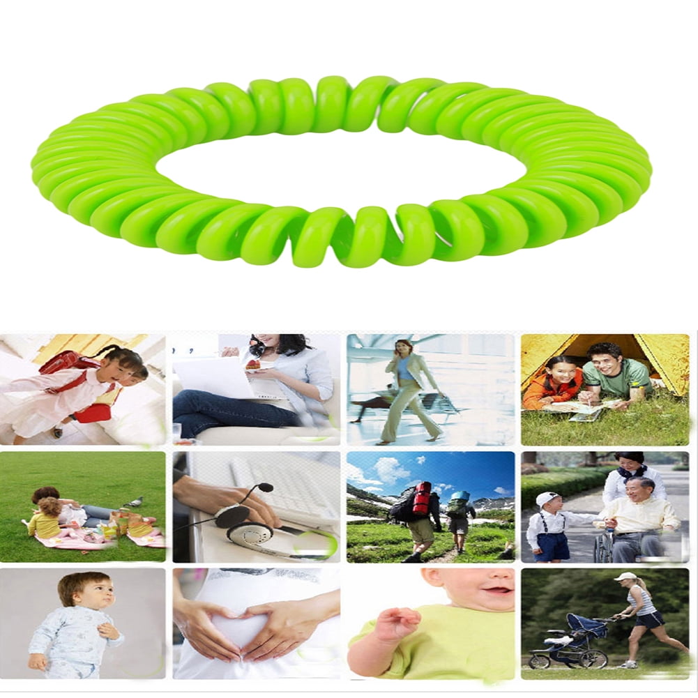 Natural mosquito repellent bracelet for children, mosquito repellent spring ring