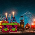 thumbnail image 3 of 5 Pcs Sacs à Bonbons d'Halloween Sacs Non Tissés d'Halloween Sacs Cadeaux Réutilisables avec Poignée pour Fêtes d'Halloween, 3 of 7