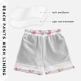 thumbnail image 5 of Pastel Color Seahorses Cute Swim Trunks Board Shorts Beach Pants Bathing Bottoms M, 5 of 8