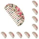 thumbnail image 1 of Jumpingount Peine de pelo semicircular elegante y retro químico para peinado de inspiración vintage Peine de pelo semicircular ligero rosa rojo Rosa roja 10Conjunto, 1 of 6