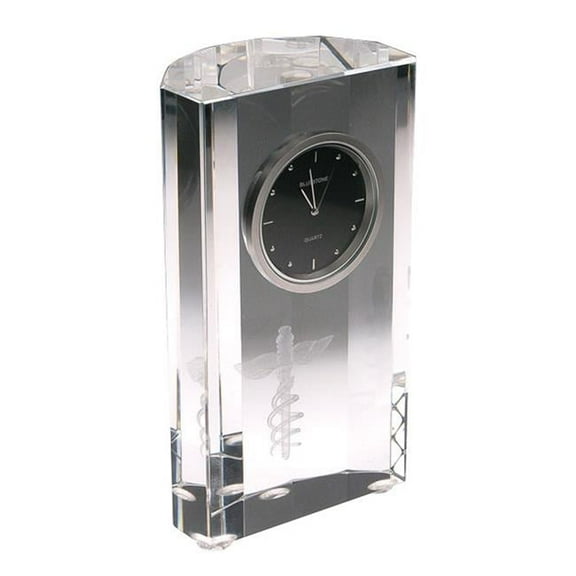 Bluestone Designs W358 Justice Crystal Clock  clear