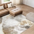 thumbnail image 6 of Golden Medallions II Washable Abstract Art Area Rug size 8'x10', Power-loomed, Heavenly Softness with Non-Slipping Backing, 6 of 7