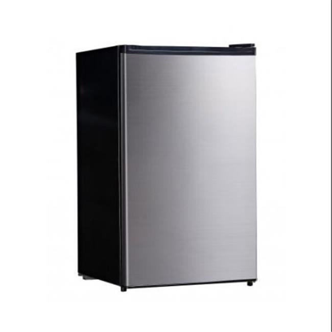 4.4 cu. ft. free standing compact refrigerator with halfwidth chiller