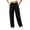 Black women's high waisted cargo pants a1, variant on Cagogo Women's High Waisted Wide Leg Cargo Pants with Pockets Casual Loose Solid Streetwear Long Trousers Travel Work Lounge Fall Fashion Outfits, Beige S