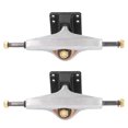 thumbnail image 1 of Sonew Skateboard Accessory,Skateboard Bracket,1Pair Skateboard Bracket Maple Skateboard Longboard Support Stand Accessory Silver, 1 of 8