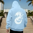 thumbnail image 2 of CONROSES Mens Hoodies Dragon Graphic Y2K Hoodie for Men Long Sleeve Warm Pullover Hooded Sweatshirt Soft Fall Winter Sweatshirts With Pocket, 2 of 4