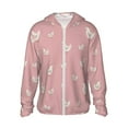 thumbnail image 1 of Balery Funny Chicken Sudadera ligera de manga larga con capucha y protección solar UPF 50+ para hombre y mujer, ideal para pesca y running-Large, 1 of 7