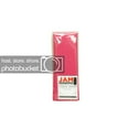 thumbnail image 4 of JAM Gift Bag Assortment, 2 Blue Bags & Fuchsia Pink Tissue Paper, 3/Pack, 4 of 5