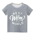 thumbnail image 3 of Aboser Best Mom T Shirts for Boys Size 14-18,Boys Girls Crew Neck T-Shirt Unisex Kids Short Sleeve T-shirts Tie Dye Print Tops Mothers Day Tee Shirts Toddler Youth Kids Shirt, 3 of 3