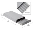 thumbnail image 3 of Mind Reader 50 Capacity Single-Serve Coffee Capsule, 24 Capacity Coffee Pod Storage Drawer Organizer, Grey, 3 of 7
