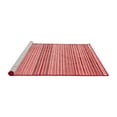 thumbnail image 2 of Ahgly Company Machine Washable Indoor Round Oriental Red Modern Area Rugs, 5' Round, 2 of 4