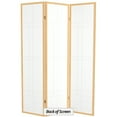thumbnail image 6 of Red Lantern 6 ft. Tall Eudes Shoji Screen - Natural - 3 Panels, 6 of 6