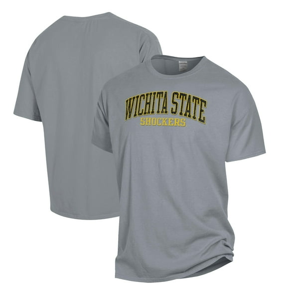 Men's ComfortWash Gray Wichita State Shockers T-Shirt