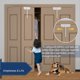 thumbnail image 3 of Cerradura Puerta Plegable Metal - Cerradura Puerta Armario Plegable Ajustable (Se Adapta Puertas Plegables 0,6 A 2 Pulgadas) Cerradura de Seguridad para Niños con Puerta Plegable, 3 of 5