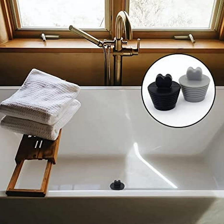 Silicone Tub Stopper Bathtub Drain Plug For Bathroom Kitchen Sink