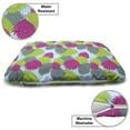 thumbnail image 3 of Exotic Pet Bed, Repeating Botanical Pattern with Tropic Plants Leaves, Chew Resistant Pad for Dogs and Cats Cushion with Removable Cover, 24" x 39", Multicolor, by Ambesonne, 3 of 4