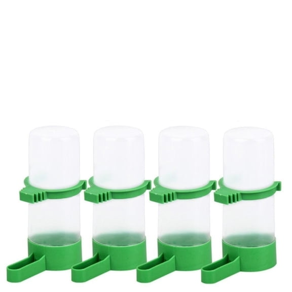 Bird Water Drinker Feeder Automatic Drinking Pet Parrot Cage Bottle Drinking Cup Bowl Plastic Pet Bird Supply Dispenser