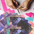 thumbnail image 4 of 600 Sheets Double Sided Origami Paper Twelve Constellations Theme Folding Paper, 4 of 4