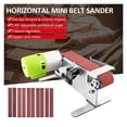 thumbnail image 2 of Mini Ponceuse Horizontale Électrique pour Courroies, Machine de Ponçage et de Polissage, Petite Machine à Courroies, Grand Utilisation, 2 of 5