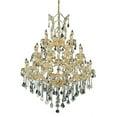 thumbnail image 2 of Elegant Lighting 2800D38G/EC Theresa Collection 28-Light Large Hanging Fixture Elegant Cut Crystal with Gold Finish, 2 of 2