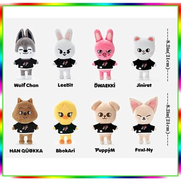 Peluches Skz, 20 Cm, Nouveaux Jouets D'animaux En Peluche Mignons Stray K 2025 Idees Stray K Pour Garcons Et Filles Maillot Marque Generique Peluches Skz, 20 Cm, Nouveaux Jouets D'animaux En Peluche Mignons Stray K 2025 Idees Stray K Pour Garcons Et Filles Maillot Marque Generique