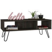 TUHOME Tanna Kitchen Island من الخشب متعدد الألوان - خشب هندسي