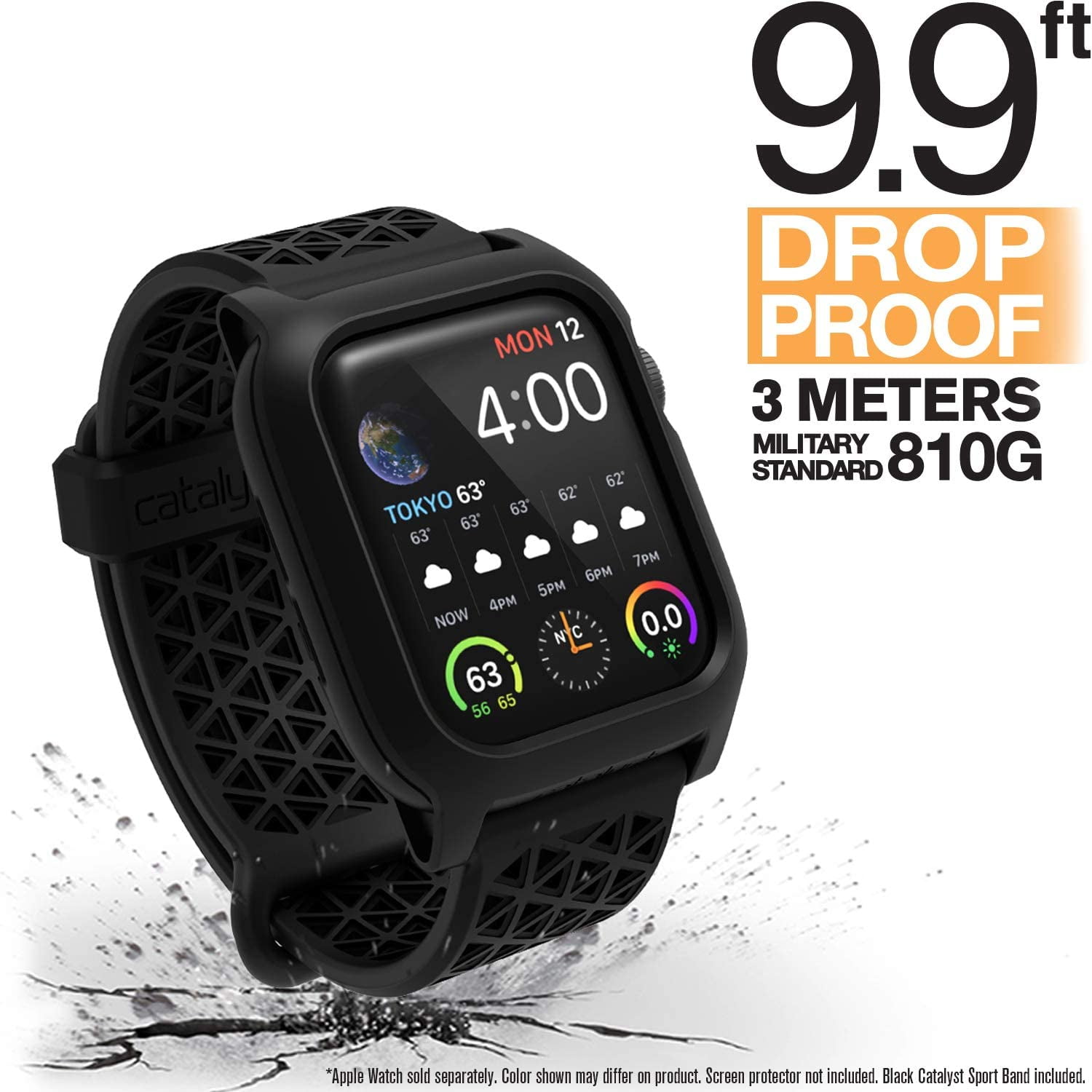 Catalyst Apple Watch Series 4 Impact Case 40mm ECG and EKG Compatible Superior Sport Band Rugged
