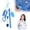 D, variant on 6 Piece Nurse Pen Set with Badge Reel Clip, Retractable Ballpoint Pen, Marker, Highlighter, LED Flashlight Keychain & Foldable Scissors for Nurses`