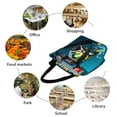 thumbnail image 5 of Lsque Largemouth Bass Fish Pattern Beach Tote,Shoulder Handbag,Spacious Tote Bag,Lightweight Travel Bag,Versatile Shopping Bag, 5 of 6