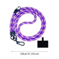 thumbnail image 2 of SIfdSeng Hanging Decorations Lighted Thick Rope Cell Phone Lanyard Spacer Universal Adjustable Nylon Lanyard Neck Strap Anti Crossbody Phone Lanyard Anti Phone Strap Movie Theme Party Decorations, 2 of 3