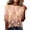 Yellow, variant on Domzest Womens Half Sleeve Tops Lightweight Boho Floral Graphic Shirts Crew Neck Loose Fit Summer Fall Tunic Tops Black L