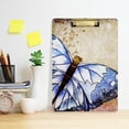 thumbnail image 6 of FMSHPON Butterfly Clipboard Hardboard Wood Nursing Clip Board and Pull for Standard A4 Letter 13x9 inches, 6 of 7