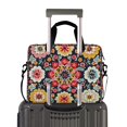 thumbnail image 2 of FORMRS 16" Laptop Bag Carrying Sleeve Case with Handle Travel Shoulder Briefcase, Colorful Floral Pattern, 2 of 8