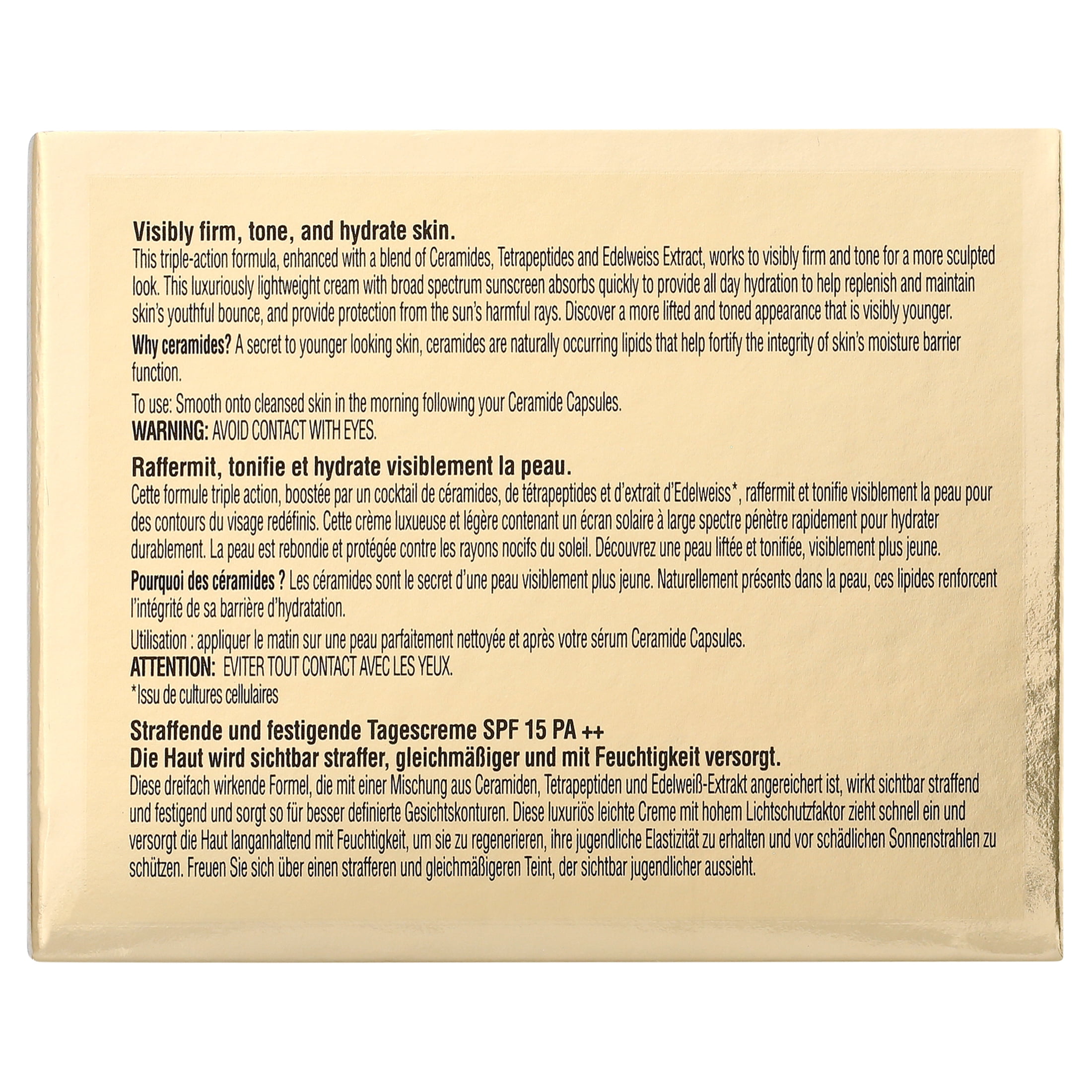 Elizabeth Arden Advanced Ceramide Lift and Firm Day Cream SPF 15 , 1.7 oz Cream