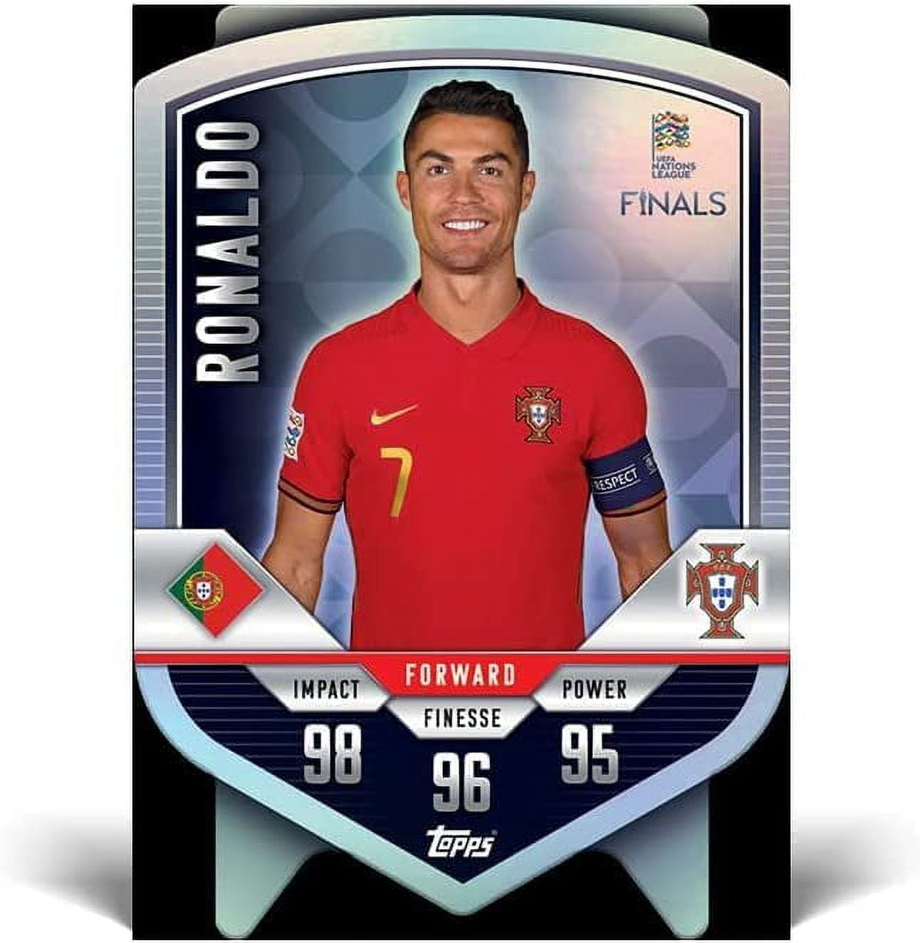 Topps Match Attax 101 - Soccer Cards, Road to UEFA Nations League Finals - 1 Mega Tin At Random