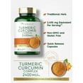 thumbnail image 3 of Suplemento Carlyle, cúrcuma y curcumina, 2400 mg, 180 cápsulas, 3 of 5