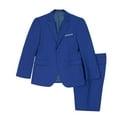 thumbnail image 2 of Visaccy Men’s Slim Fit Suit One Button 3-Piece Blazer Dress Business Wedding Party Jacket Vest & Pant, 2 of 4