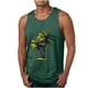 thumbnail image 1 of Camisetas de Tanque de los Hombres Tanque de los Hombres Incolor Gradiente de Impresión Cuello Redondo Correa Delgada Fuga Atrás Regular Casual Deportes Blusas de Tanque, 1 of 5