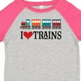 thumbnail image 4 of Inktastic I Love Trains Boys or Girls Toddler T-Shirt, 4 of 5