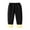 Black, variant on Boys Girls' Pull On Sherpa Fleece Lined Winter Warm Sweatpant Jogger Pant Army Green 3-4 Years
