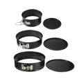 thumbnail image 4 of Unique Bargains Springform Pan Set, Carbon Steel Non-Stick 4-inch 7-inch 9-inch Leakproof Round Cheesecake Cake Pan, 4 of 5
