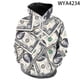 thumbnail image 4 of 2021 nuevo USD moda casual niño niña niños 3D impreso sudaderas con capucha sudaderas hombres mujeres niños manga larga ropa de calle abrigo, 4 of 5