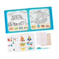 thumbnail image 3 of Pegatinas y libro de viaje, bonitas pegatinas impermeables, juego de pegatinas de gelatina para niños en edad preescolar a partir de 3 años, regalo de Tráfico, 3 of 8