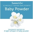 thumbnail image 2 of Summer's Eve Baby Powder Daily Gentle Feminine Spray, 2 oz, - 3 Pack, 2 of 13