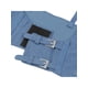 thumbnail image 3 of Cinturón elástico ancho para mujer INSPIRE CHIC, cinturones de corsé steampunk bajo el busto, cuero sintético/denim para vestido pequeño, denim azul, 3 of 7