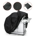 thumbnail image 6 of 70"Heavy Duty 600D BBQ Grill Cover Outdoor Waterproof Barbecue Cover for Weber, Brinkmann, Charmglow, Jennair, Uniflame, Lowes Black, 6 of 7